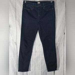 J.Crew Factory Women's Dark Blue Skinny Jeans